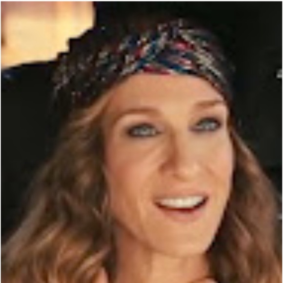 2 Roberto Cavalli Silk twisted turban Headbands - Picture 5 of 8